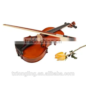 (TL-VP01A)Cheapest Matte Color Plywood Basswood Violin thumbnail-4
