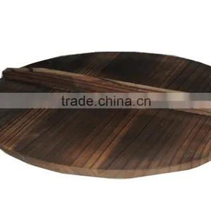 Low Cost Carbonized Wood Pot Lids With High Stable Quality, Wood Pot Covers After Carbonizing thumbnail-6