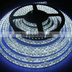 DC 12V/24V SMD 3528 60LEDs/M 4.8 Watt per Meter White PCB With CE/RoHS/LVD 3528 Led Strip thumbnail-3