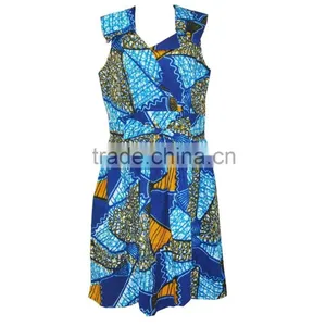 WAX100 African Wax Print Dresses 2015 thumbnail-1