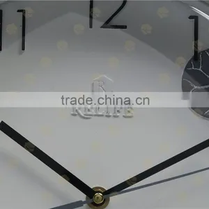 Creative Newest House Decoration Removable Plastic Wall Clock/ thumbnail-2