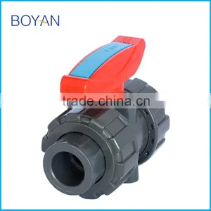 Chinese Supplier Plastic True Union Ball Valve For Irrigation Gray PVC Ball Valve thumbnail-3