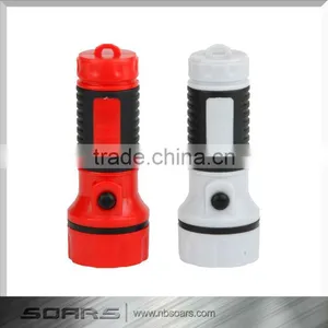 Plastic Cheap 3 LED Flashlight Promotional Gift 3AAA High Quality Torch Light thumbnail-1