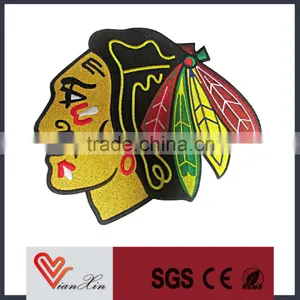 Iron-on Patch Embroidery Merrow Border thumbnail-1