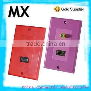 F Connector Electrical Socket Waterproof Socket Rca Wall Plates thumbnail-1