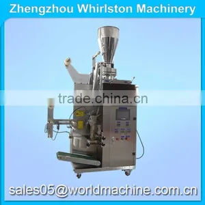 DXDC-6 Flat Tea Bag (with String and Tag) Packing Machine for Nylon Cloth thumbnail-1