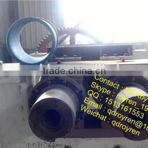 GOLDEN SUPPLIER Waste Tire Recycling Rubber Cracker Machine Tyre Roller Cracker thumbnail-4