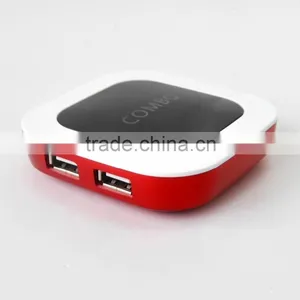 2 in 1 Newest Combo Card Reader With Usb Hub With Laser Logo Shinning Logo thumbnail-2