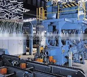 Round Rod Anticorrosion Treatment Surface Cleaning Shotblasting Machine thumbnail-1