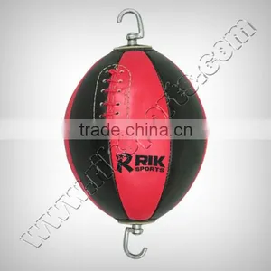 Speed Balls Two Colors Infatable in Cowhide Leather With Multi Layers for Strongness thumbnail-1