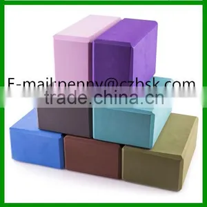 China Wholesale High Quality 3"x6"x9" EVA Foam Yoga Block thumbnail-1