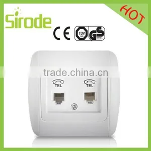 European Plug Multi Wall Socket thumbnail-3