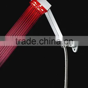 Red Light Shower Head Colorful Hand Shower Electric Faucet LED Shower Faucet thumbnail-1