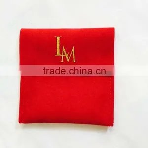 Dark-brown Pouch Envelop for Watch, Jewelry, Bracelet,velvet Case Quality Choice thumbnail-6