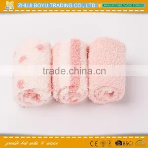 BY-161605 High Quality Style Man &Woman Polyester Thermal Home Crew Cozy Sock thumbnail-5