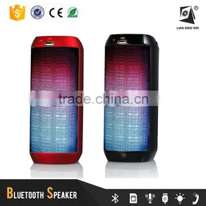 Cylinder Mini Bluetooth Speaker With Led Light Super Bass thumbnail-1