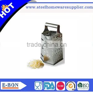 Cheese Grater 6-sided Stainless Steel Box Grater Kitchen Tool thumbnail-1