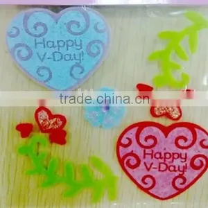 Felt Valentine's Sticker Set thumbnail-1