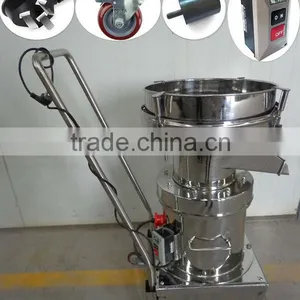 CE Certificate Stainless Steel Vibrating Screen Manufacturer With SUS304 thumbnail-1