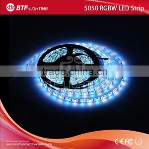 5m 60leds/m 5050 Rgbw Led Strip RGB+Cool White Strip Waterproof IP65 White PCB DC12V SMD 5050 Mixed Color thumbnail-6