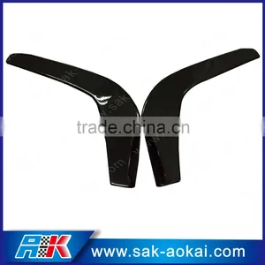 Top Real Carbon Fiber Car Front Bumper Splitters for Universal Type thumbnail-1