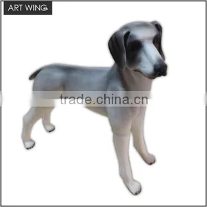 White Model Plush Dog Mannequin thumbnail-1