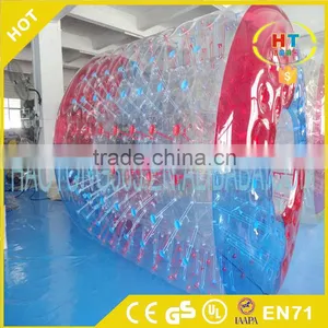 PVC TPU Material Amusement Park Inflatable Water Roller for Summer thumbnail-2