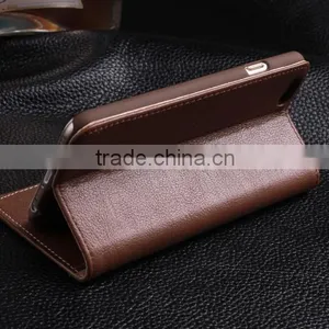 2015 Wholesale Phone Case For Business Men Plain Leather Case For IPhone 6 thumbnail-5