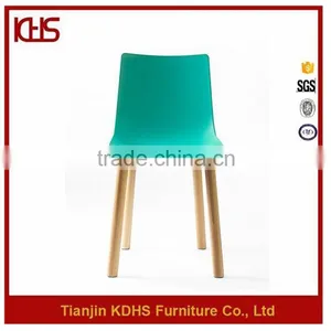 China Bazhou Middle Back Green Plastic Wooden Design Unfolded Leisure Chair thumbnail-1