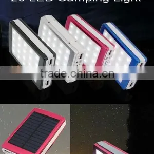 50000mAh Solar Panel Power Bank External Charger Battery Cell Phone Black 2USB thumbnail-1