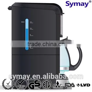 Electronic Coffee Machine With 1.8L 12 Cups Capacity 1000W thumbnail-1