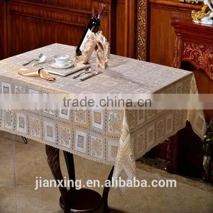 Dongguan Trade Assurance Supplier 137cm PVC Vinyl Lace Table Covers thumbnail-6