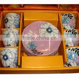 Super Quality Discount Ceramic Mini Tea Cup and Saucer thumbnail-1