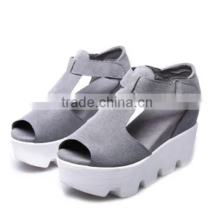 China Wholesale High Heels Women Platform Shoes thumbnail-2