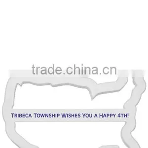Personalized White USA Cookie Cutter thumbnail-1