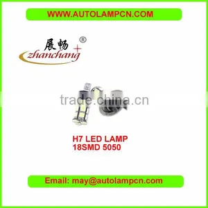 Car LED Head Light H7 LED Lamp 24V 18SMD5050 thumbnail-1