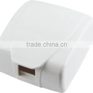 New Arrival Wholesaler Luxury Wallpad for Wall Switch Socket Outlet 86 Type White Waterproof Electrical Plastic Box Enclosures thumbnail-1