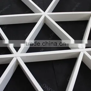 Water Proofing Aluminum Commercial Suspended Metal Grid Open Cell Ceiling thumbnail-2