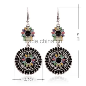 Top Sale Korean Style Imitation Diamond Woman Drop Earrings Sotck thumbnail-3