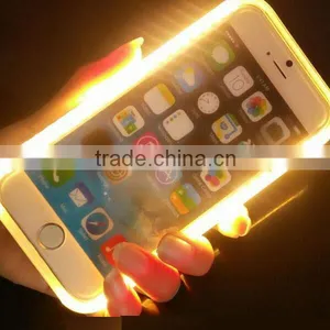 ABS+PC Selfie Light up Led Phone Case Led Cell Phone Case thumbnail-1