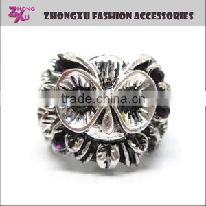 2014 New Custom Hot Sale Cheap Antique Owl Rings thumbnail-1