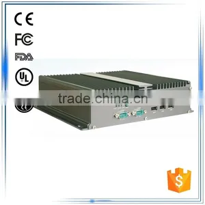 Intel Core I5-3320M CPU 2*LAN 6*USB 6*COM 1*H DMI 1*VGA Fanless Mini pc Industrial Computer thumbnail-1