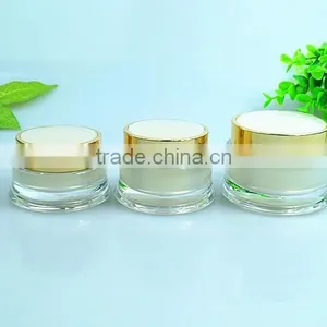 Cystal Top ABS Cap Plastic Acryrlic Cream Jars thumbnail-4