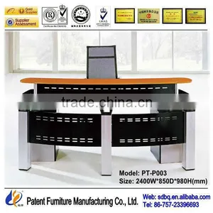 Beauty Salon Reception Desks Office Counter Table Design PT-P003 thumbnail-1