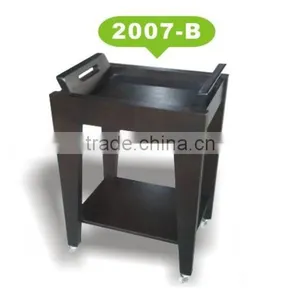 2007-B Hand Trolley Hair Salon Trolley Wood Beauty Salon Trolley Cart Salon Trolley thumbnail-1
