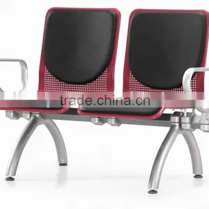 Iron/aluminium Alloy Chair for Airport,public Place,office,waiting Room,meeting Room Model P-51 thumbnail-1