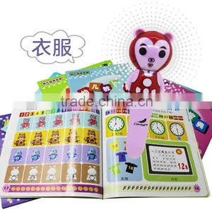 Red Fluorescent Girl Toys Electronics for Learning English thumbnail-2
