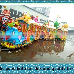 Electronic Amusement Park Games Elephant Train Equipment for Sale thumbnail-2