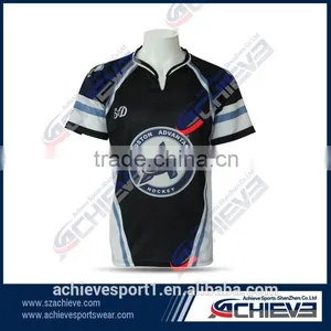 Custom Sublimated Cheap European Rugby Jersey thumbnail-4