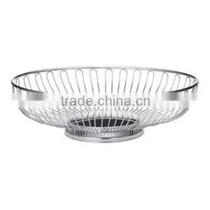 Oval Shape Metal Bread Basket thumbnail-1